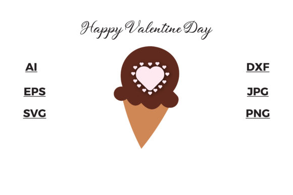 Download Valentine - Ice Cream with Extra Hearts - Hearts Collection