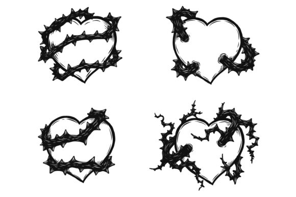 Download Heart Tattoo by Hand Drawing - Premium Bundle