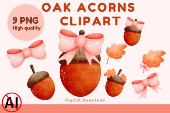 Download Acorn Clipart, Autumn Oak Clipart - Oak Collection