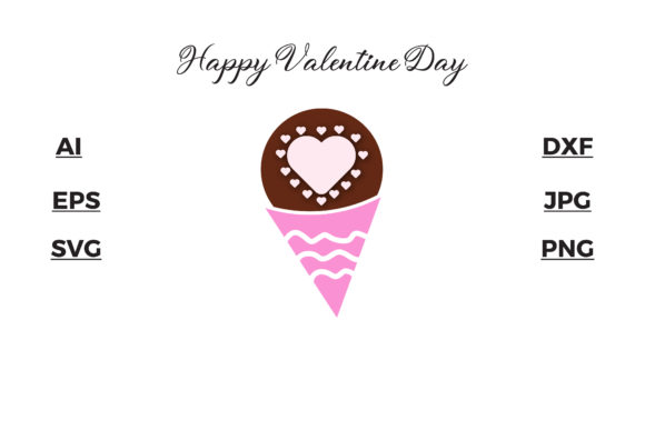 Download Valentine - Ice Cream with Extra Hearts - Hearts Collection